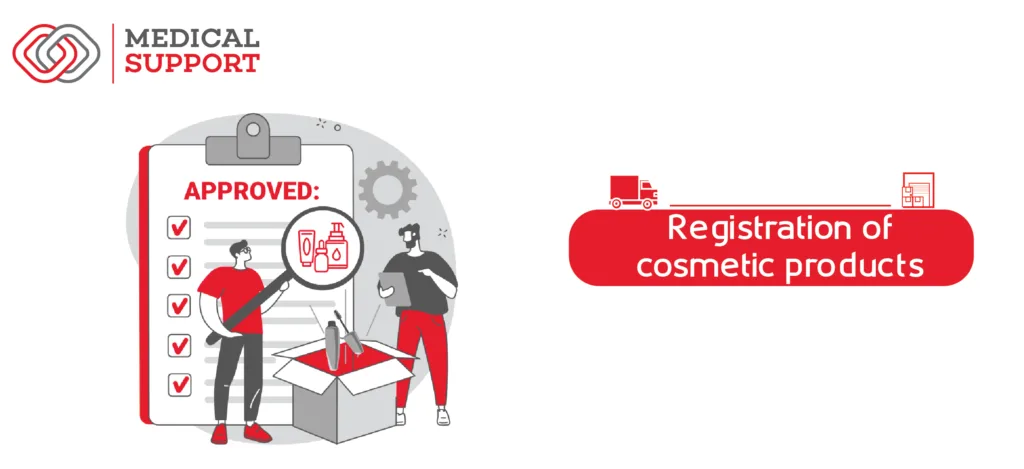 registration of cosmetic products